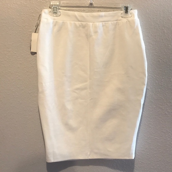 Lulu’s White Pencil It In Bodycon Pencil Skirt - Picture 4 of 5